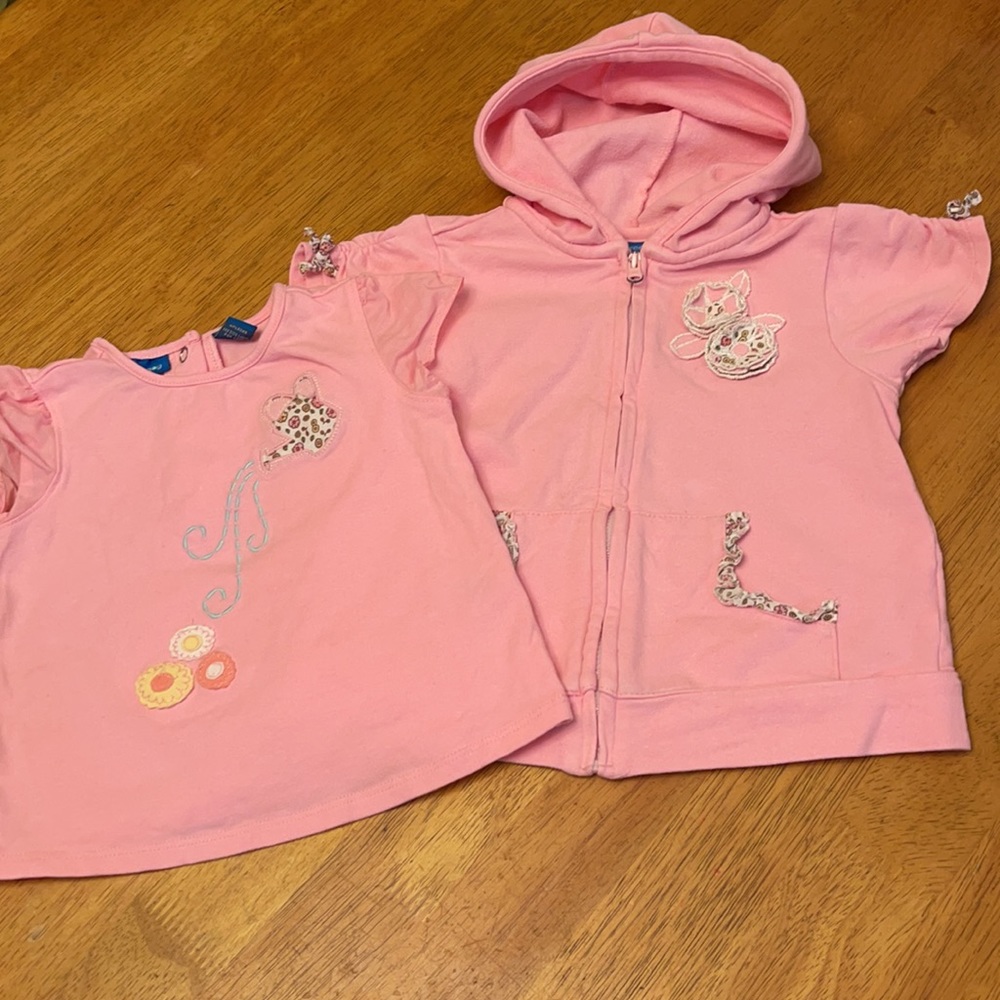 Hoodie and top